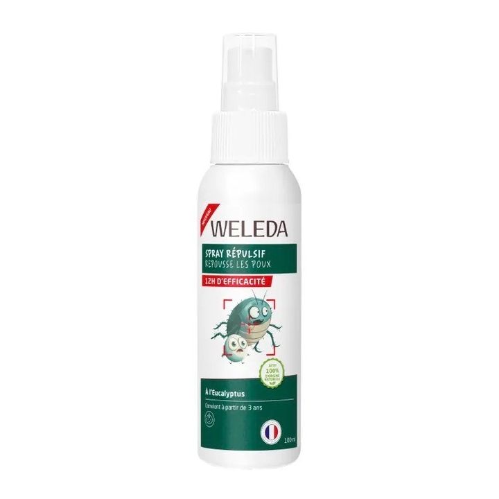 Spray répulsif anti-poux Weleda - spray de 100ml