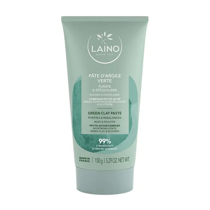 Pâte d'argile verte Laino - tube de 150g