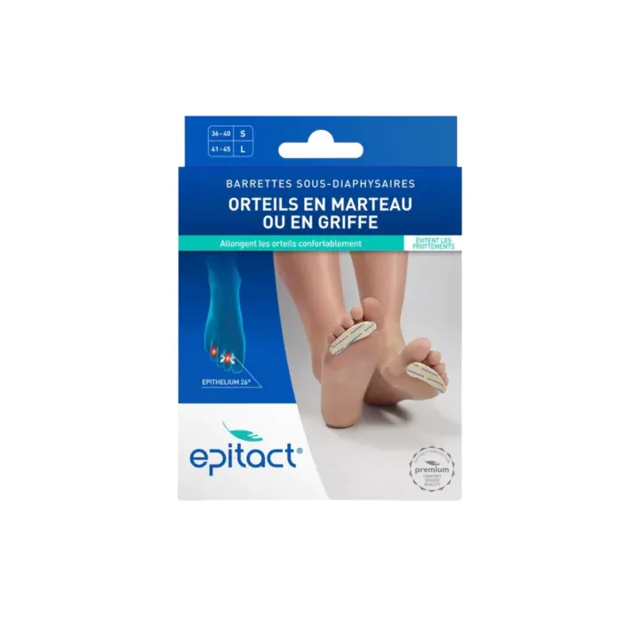 Barrettes sous-diaphysaires S Epitact - une paire