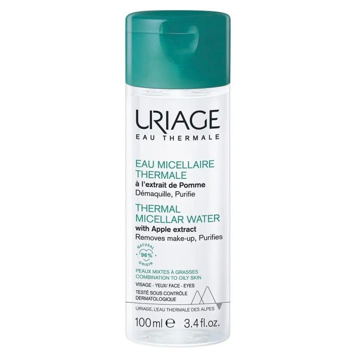 Eau micellaire thermale peaux mixtes à grasses Uriage - flacon de 100ml
