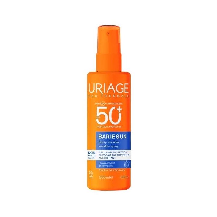 Bariésun spray invisible SPF50+ Uriage - spray de 200ml