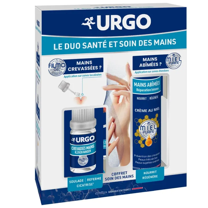 Le duo santé et soin des mains Urgo - lot de 2 produits 