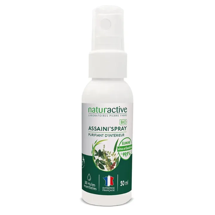 Assaini'spray purifiant intérieur Naturactive - spray de 50ml