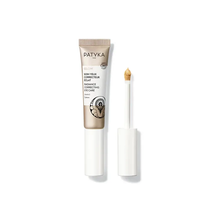 Glow soin yeux correcteur éclat Patyka - tube de 12ml