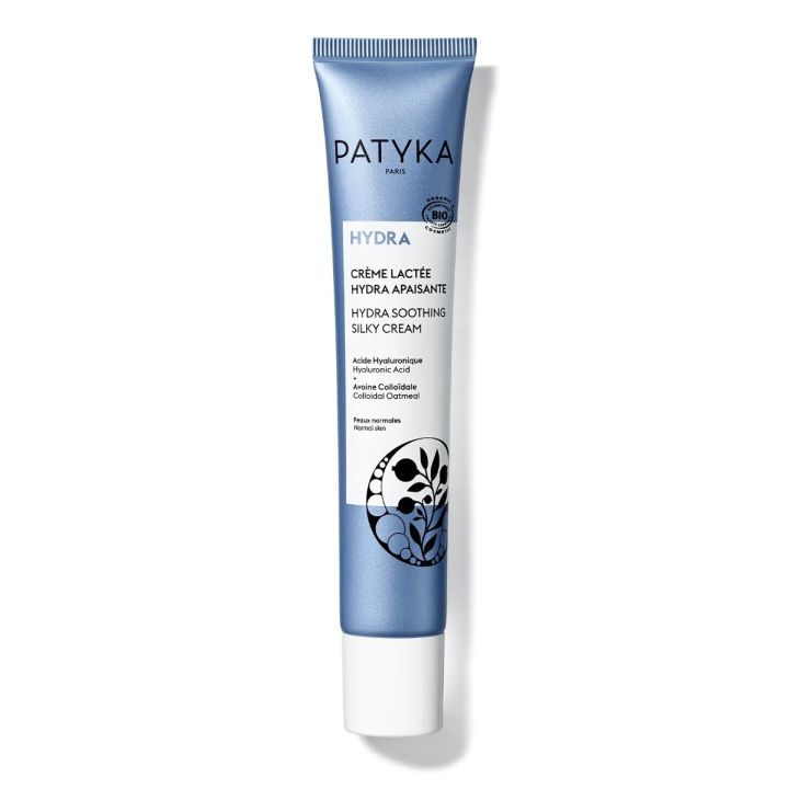 Hydra Crème lactée hydra apaisante bio Patyka - tube de 40ml