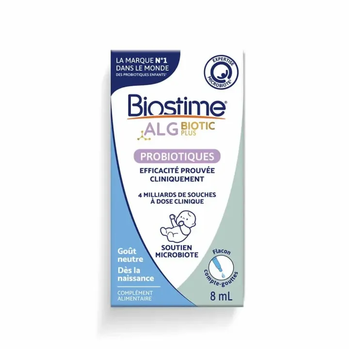 ALG Biotic Plus probiotiques Biostime - flacon de 8ml