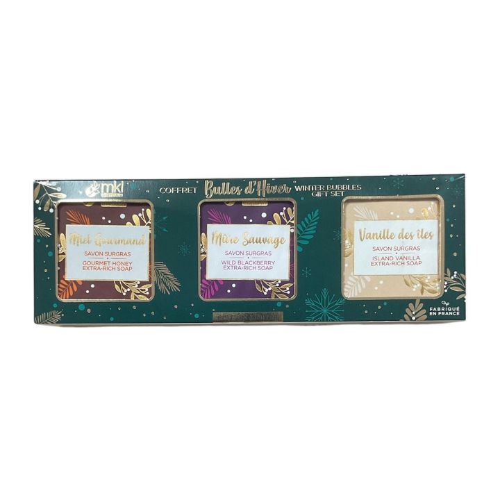 Coffret Bulles d'hiver MKL Green Nature - coffret de 3 produits