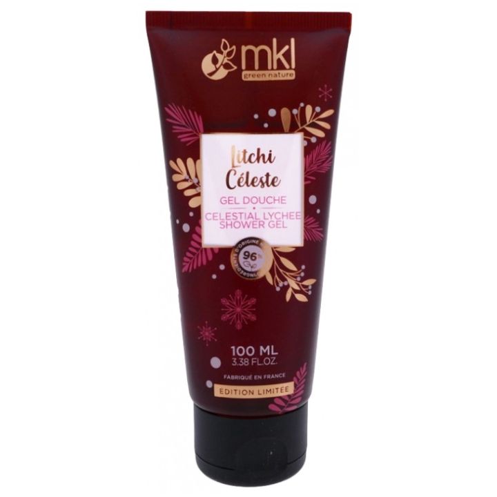 Gel douche Litchi céleste édition limitée MKL Green Nature - tube de 100ml
