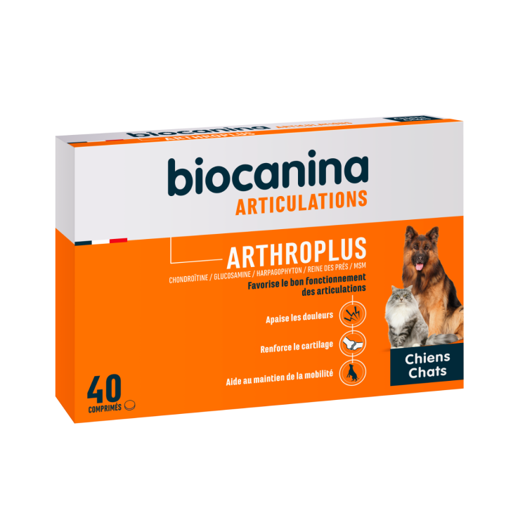 Arthroplus Biocanina - boîte de 40 comprimés