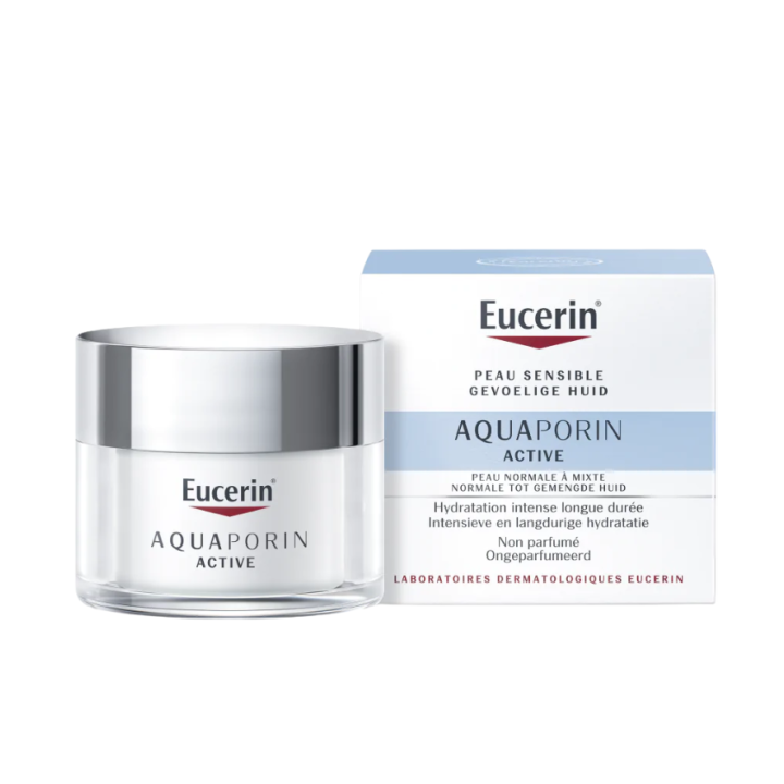 Aquaporin active peau normale à mixte Eucerin - pot de 50 ml