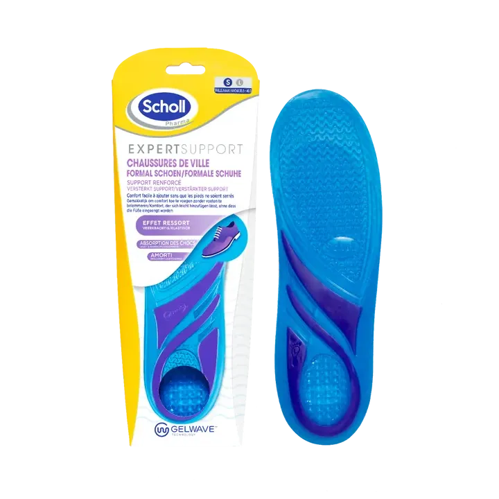 Expert support semelles chaussures de ville taille S Scholl - 1 paire de semelles
