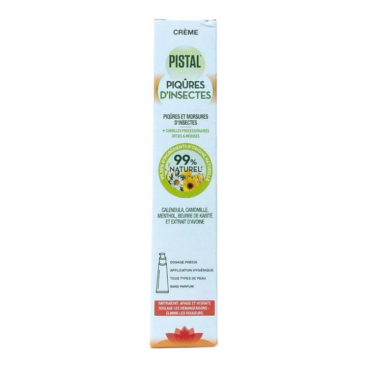 Piqûres d'insectes crème Pistal - flacon-pompe de 30ml