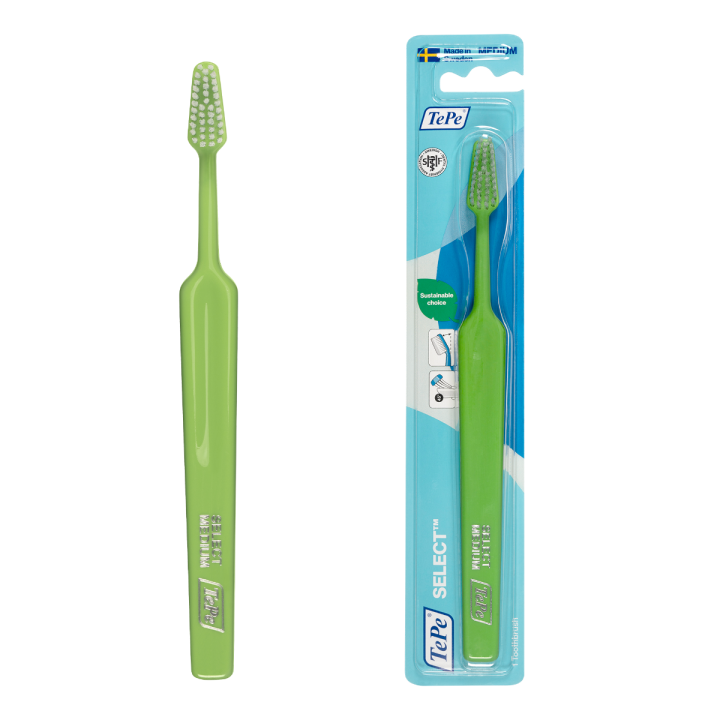 Brosse à dents select medium TePe - 1 brosse à dents