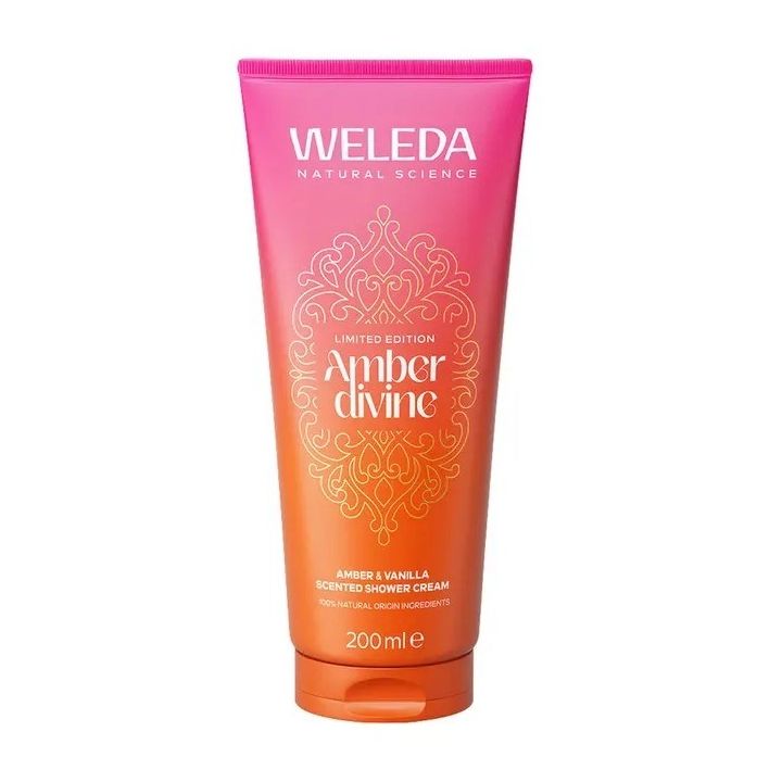 Crème de douche Amber divine Weleda - tube de 200ml