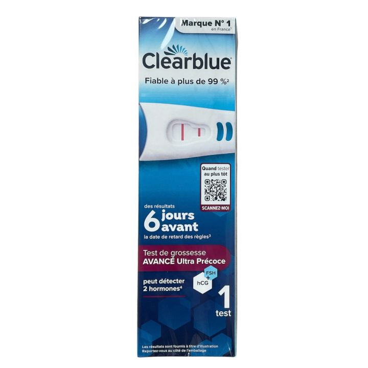 Test de grossesse détection précoce Clearblue