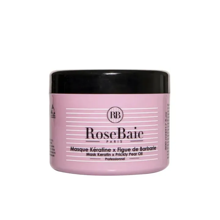 Masque kératine et figue de Barbarie RoseBaie - pot de 500ml