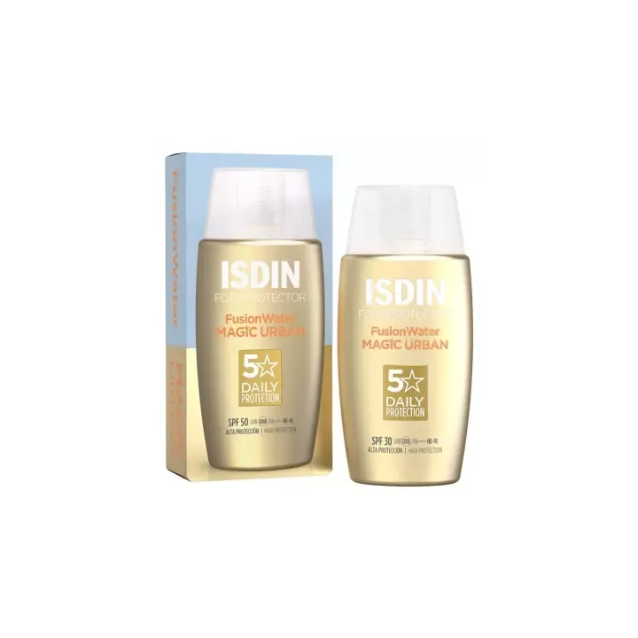 Fusion water urban fotoprotector SPF30 Isdin - flacon de 50ml