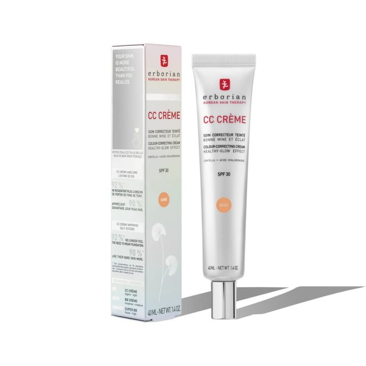 CC crème à la Centella Asiatica teinte Doré SPF30 Erborian