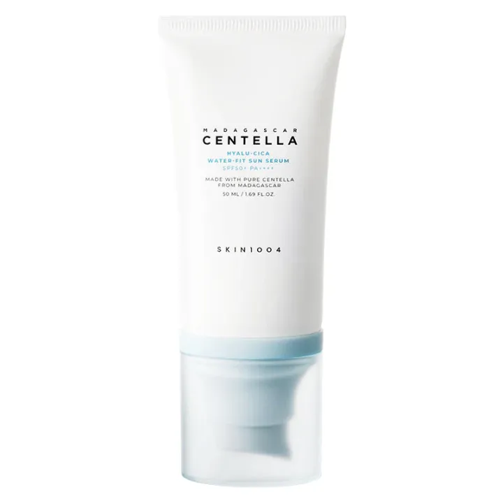 Madagascar Centella sérum protection solaire spf50+ Skin 1004 - flacon-pompe de 50ml