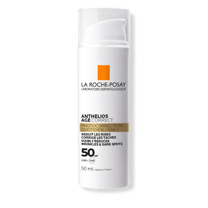 Anthelios Age Correct Soin Quotidien SPF 50 La Roche-Posay - flacon-pompe de 50ml