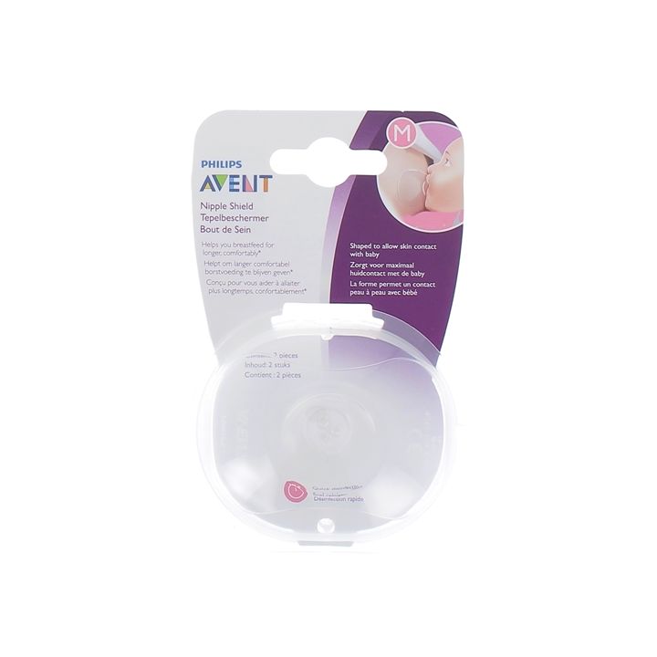 Bouts de sein taille M 21 mm Avent - 2 unités