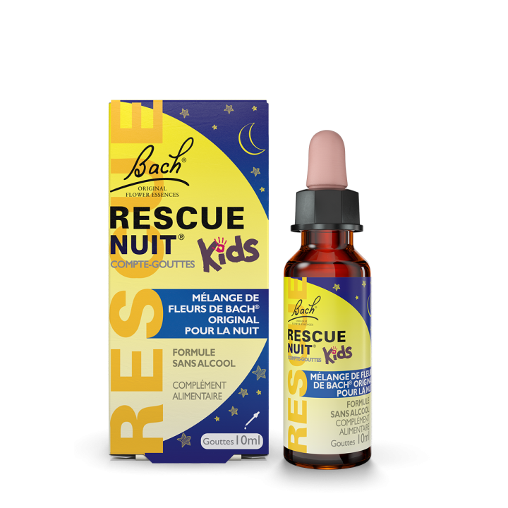Rescue Nuit Kids Fleurs de Bach - flacon de 10 ml