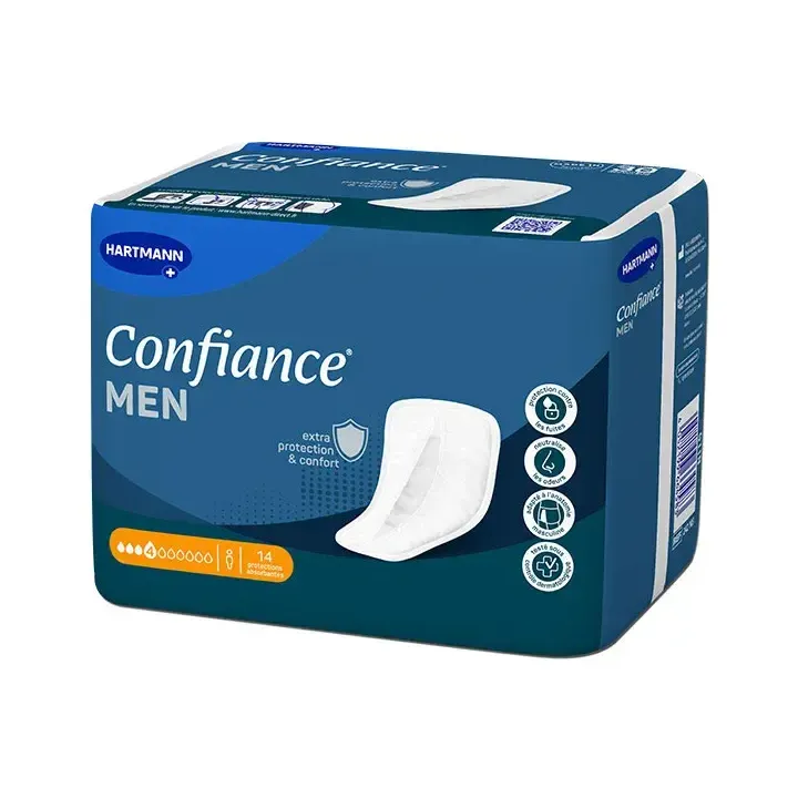 Confiance Men sécurité anti-fuites Hartmann - 14 protections absorbantes