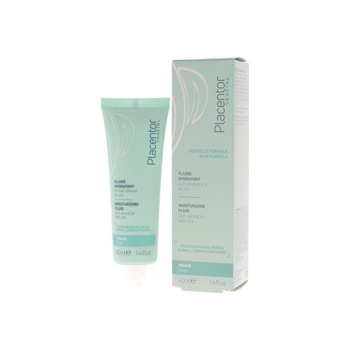 Fluide hydratant Placentor végétal - tube de 40 ml