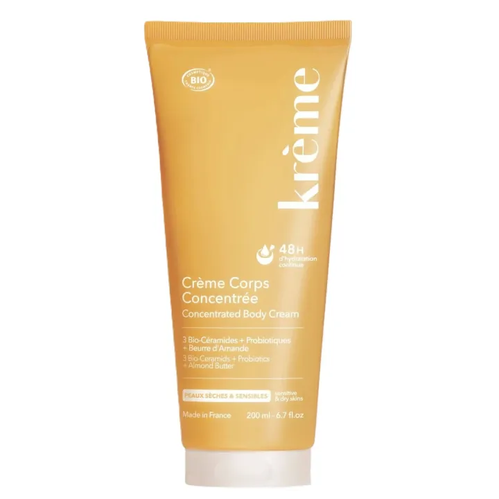Crème corps concentrée Krème - tube de 200ml