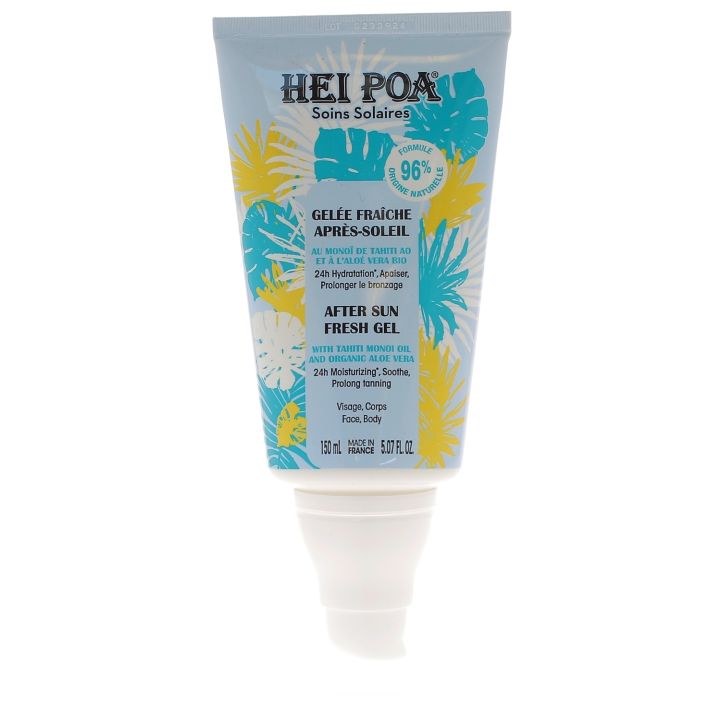 Gelée fraîche après soleil Hei Poa - tube de 150ml