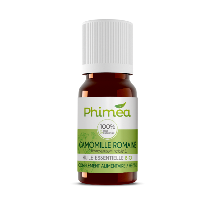 Huile essentielle camomille romaine bio Phimea - flacon de 5 ml