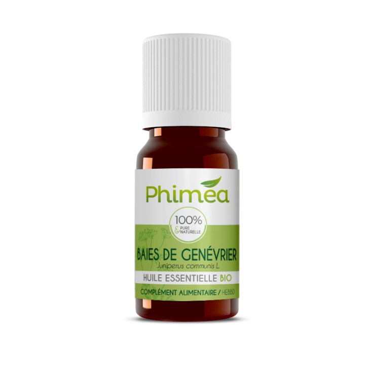 Huile essentielle de genévrier bio Phimea - flacon de 10 ml
