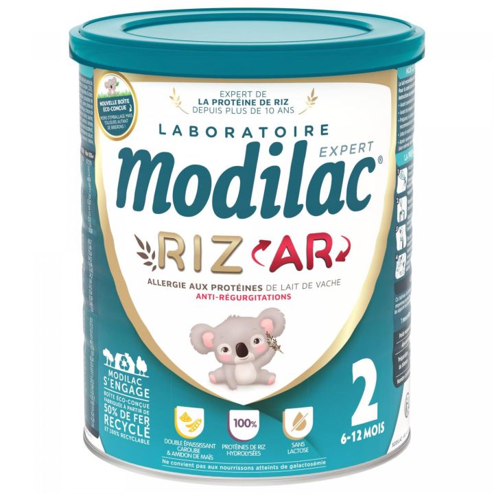 Lait de riz en poudre AR Modilac Expert, âge 6-12 mois