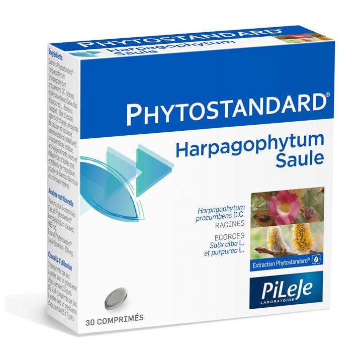 Phytostandard d'harpagophytum et de saule Pileje - 30 comprimés