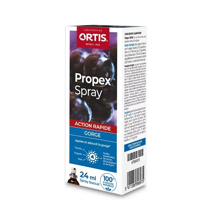 Propex spray gorge Ortis - spray de 24 ml