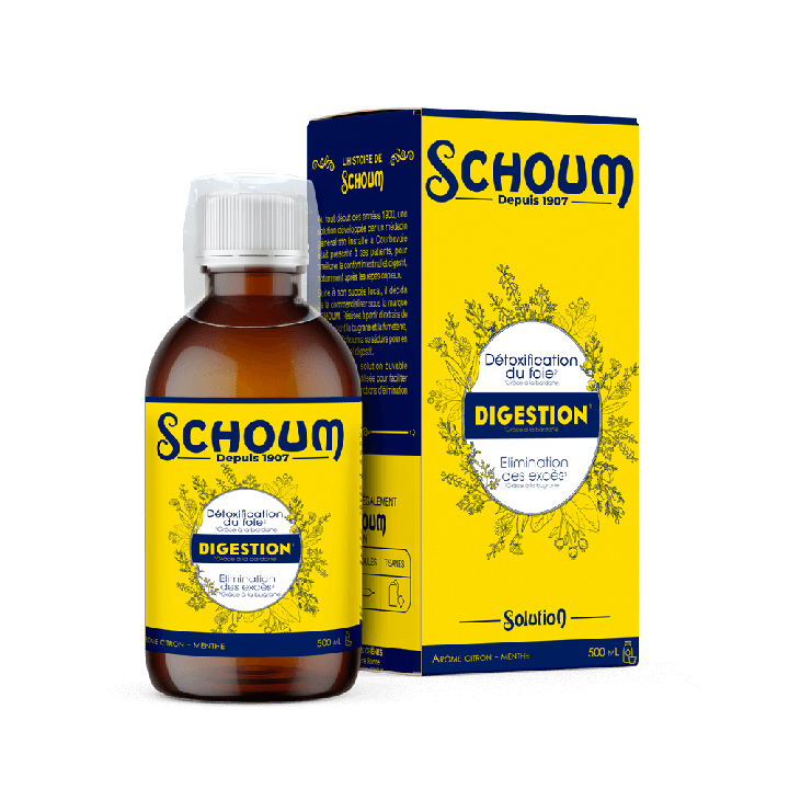 Schoum digestion arôme citron-menthe