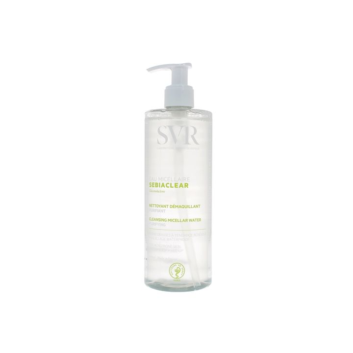 Sebiaclear Eau micellaire SVR - flacon-pompe de 400 ml