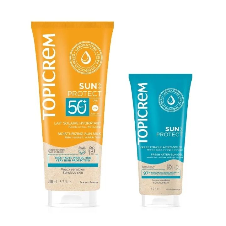 Sun Protect lait solaire hydratant SPF50+ Topicrem