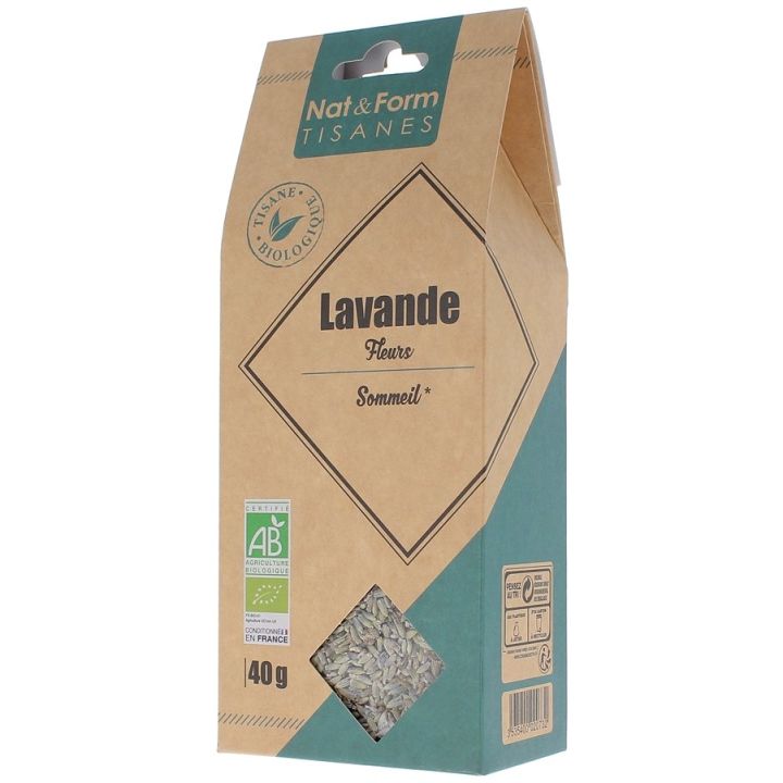 Tisane lavande sommeil Nat & form - sachet de 40 g