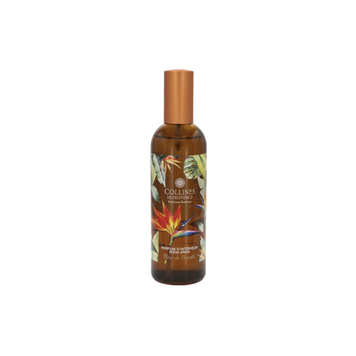 Parfum d'intérieur fleur de paradis Collines de Provence - spray de 100ml