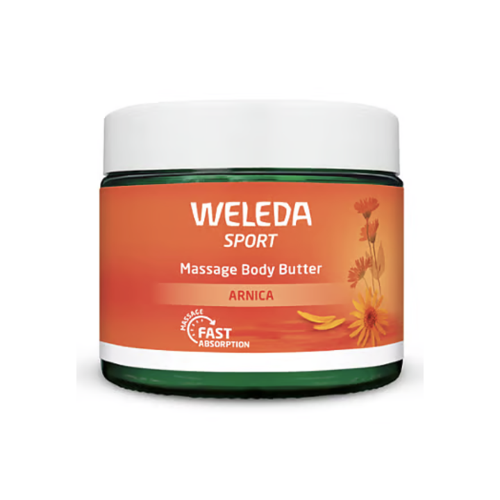 Massage body butter Weleda sport - pot de 150ml