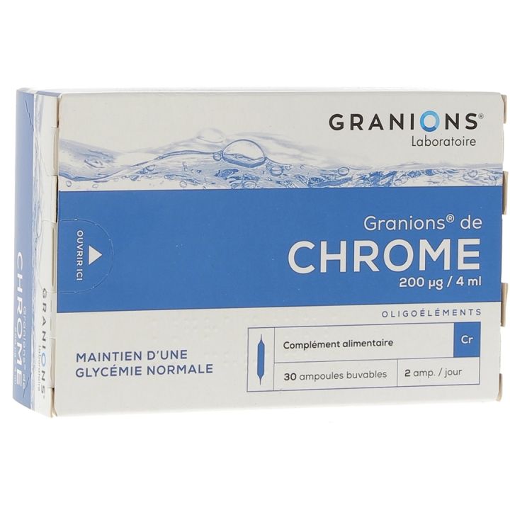 Granions de chrome