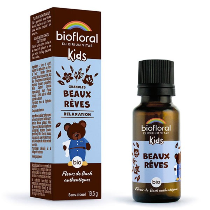 Beaux rêves fleurs de bach granules Biofloral - flacon de 19,5g