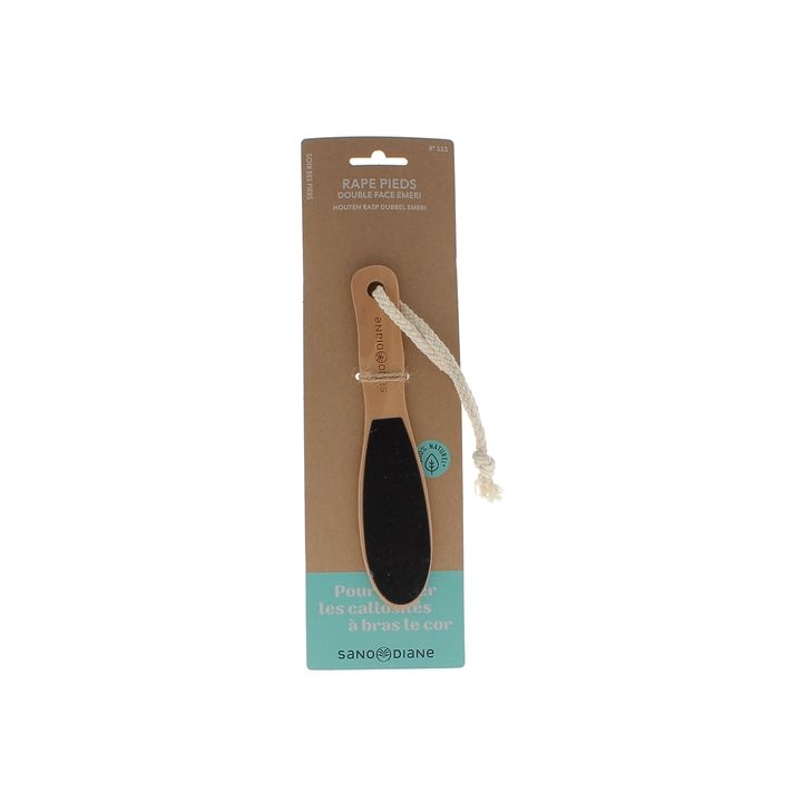 Râpe pieds double émeri Sanodiane - 1 râpe