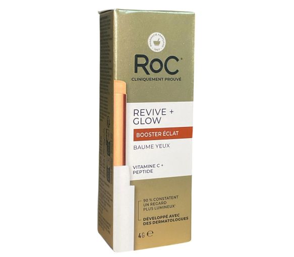 Booster éclat Baume yeux Renouveau et éclat RoC - stick de 4g