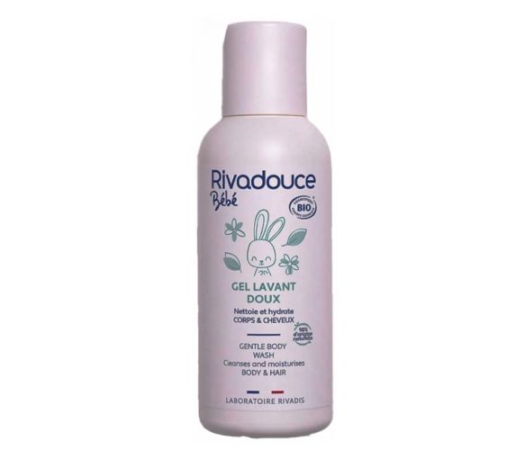 Gel lavant doux bio Rivadouce - flacon de 90ml