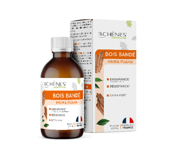 Bois bandé muira puama Les 3 Chênes - flacon de 200 ml