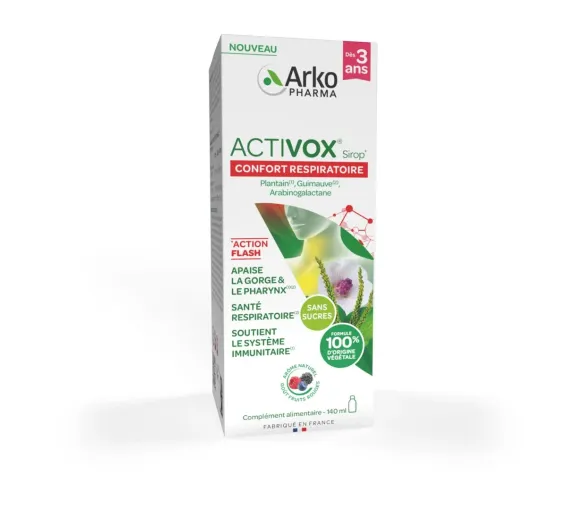 Activox confort respiratoire Arkopharma - flacon de 140ml - image 1
