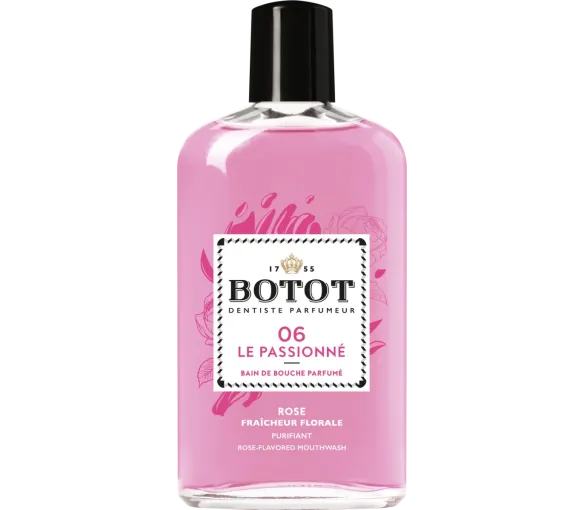 Bain de bouche parfumé Rose Le Passionné Botot - flacon de 250ml