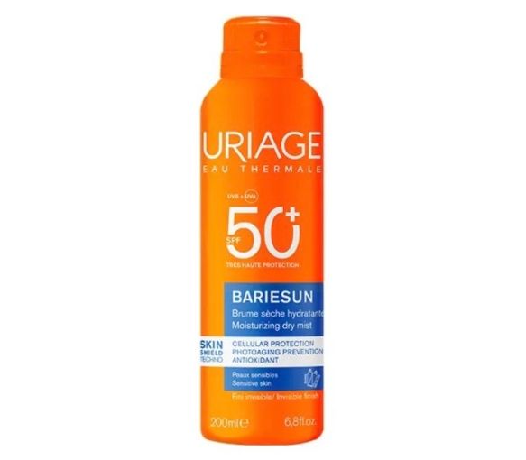 Bariésun Brume sèche hydratante SPF50+ Uriage - spray de 200ml